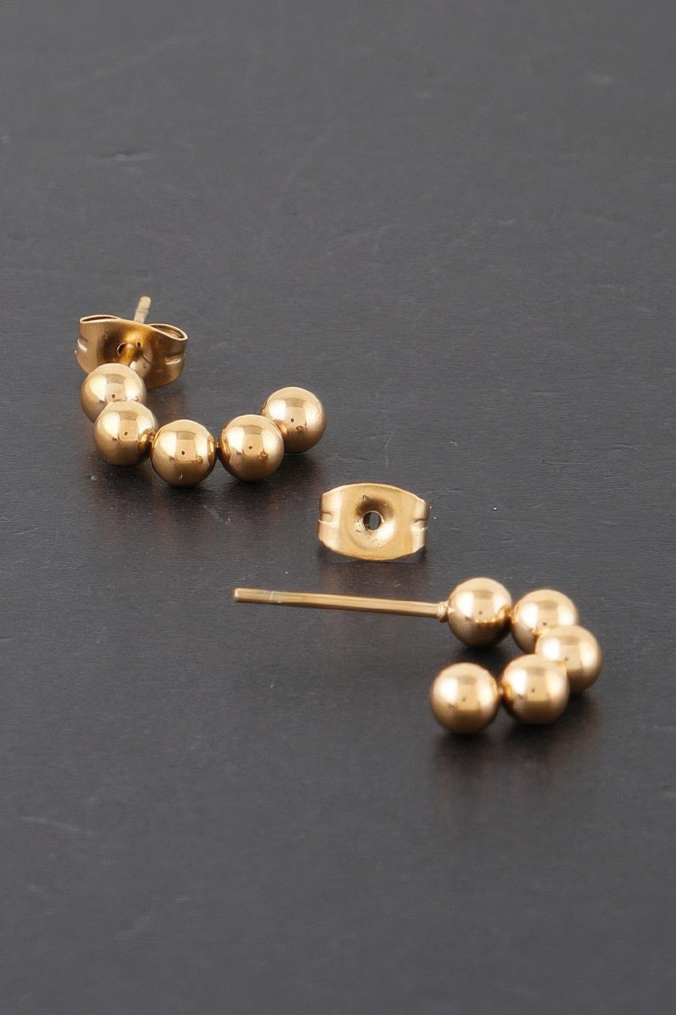 Metal Bead Earrings