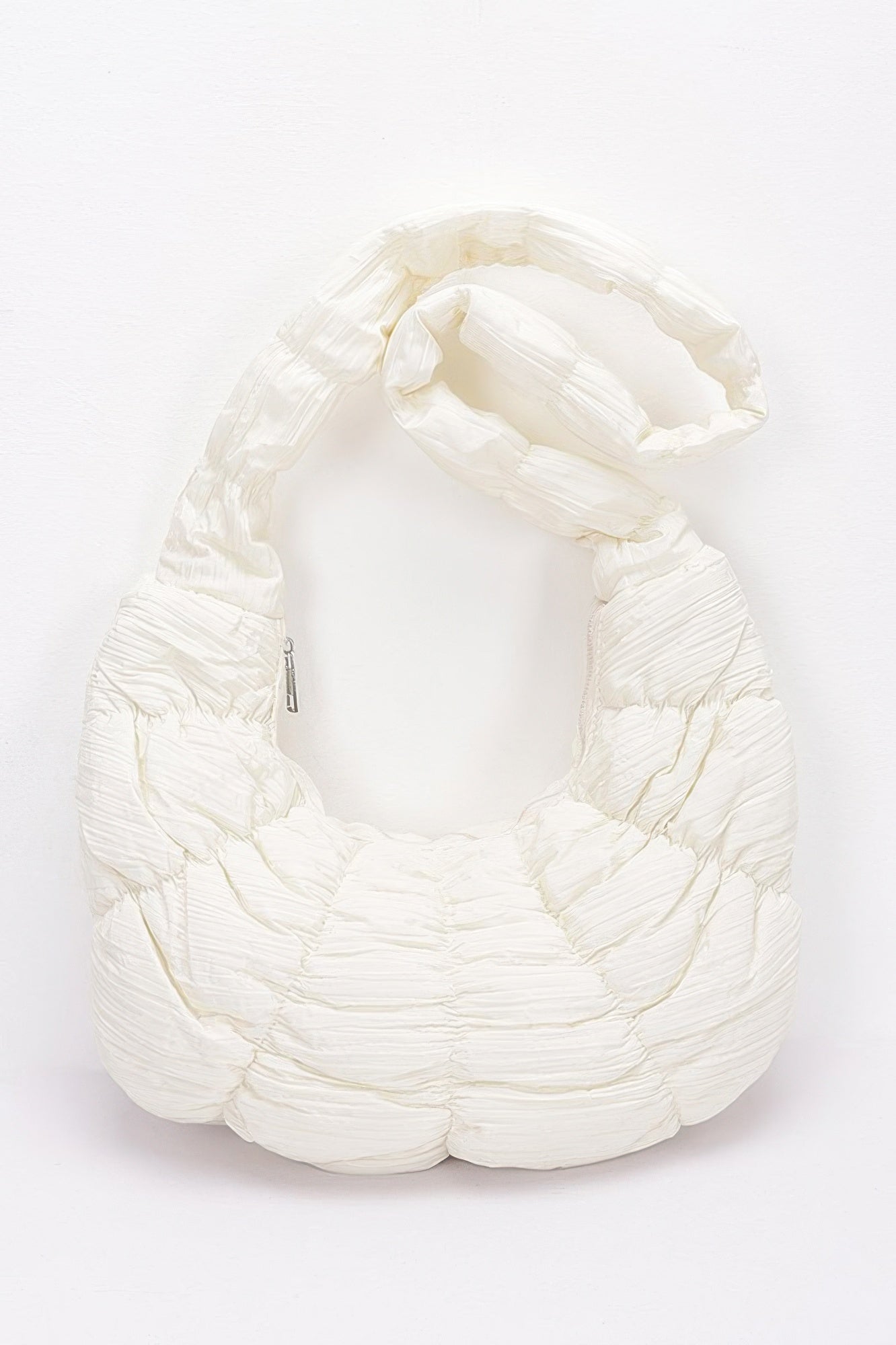 Quilted Nylon Padded Crossbody Bag