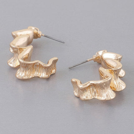 Ripple Down Dangle Earrings