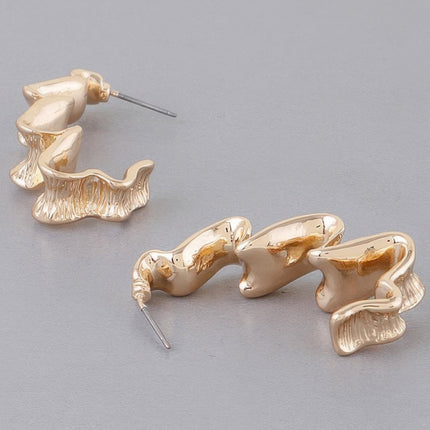 Ripple Down Dangle Earrings