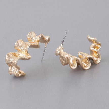Ripple Down Dangle Earrings