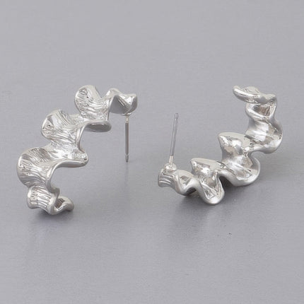 Ripple Down Dangle Earrings