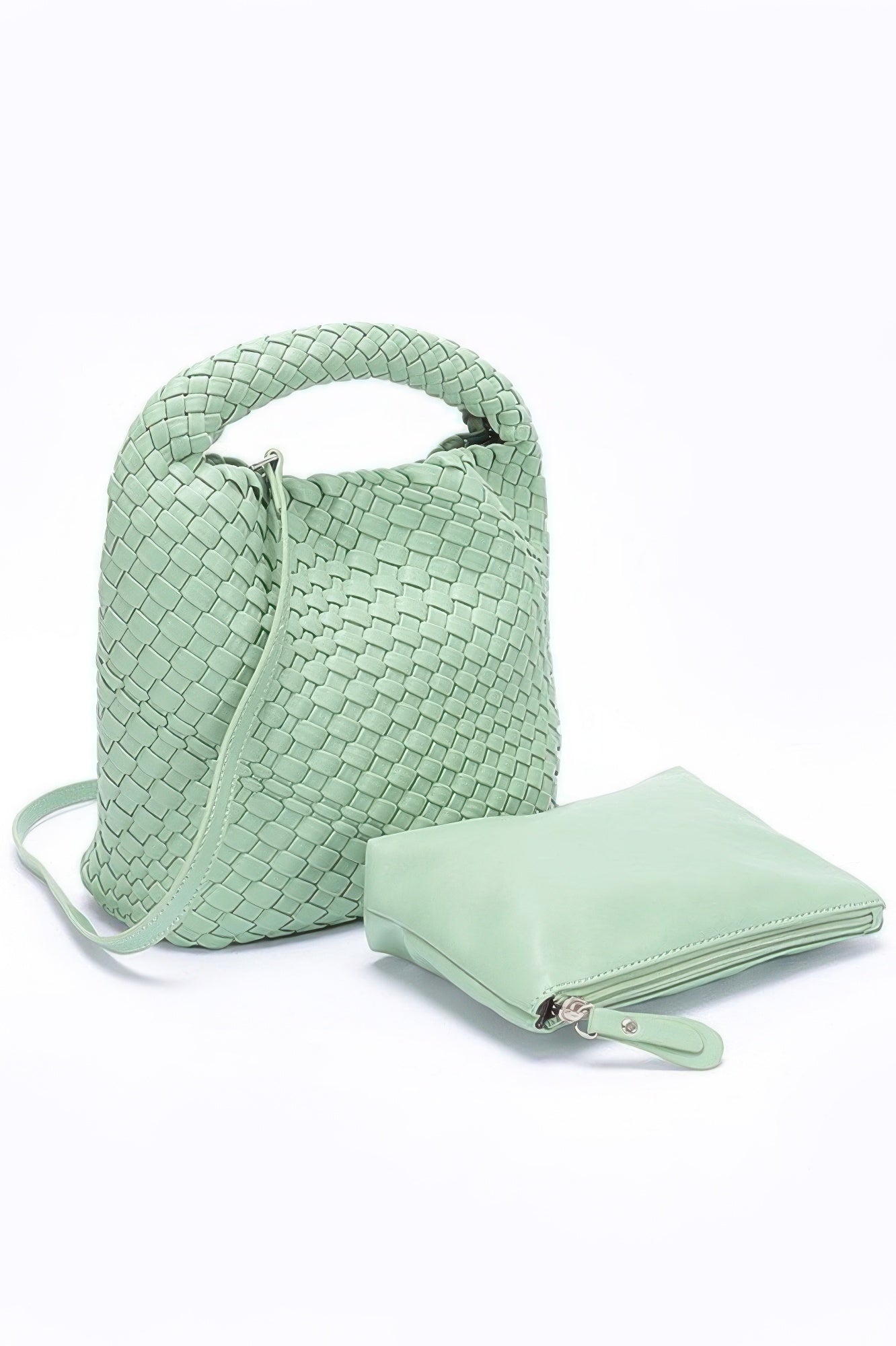Chic Weave Set Clutch
