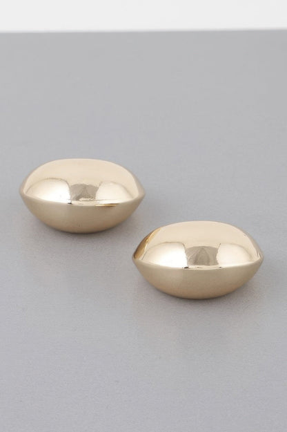 Crescent Moon Hoop Earrings