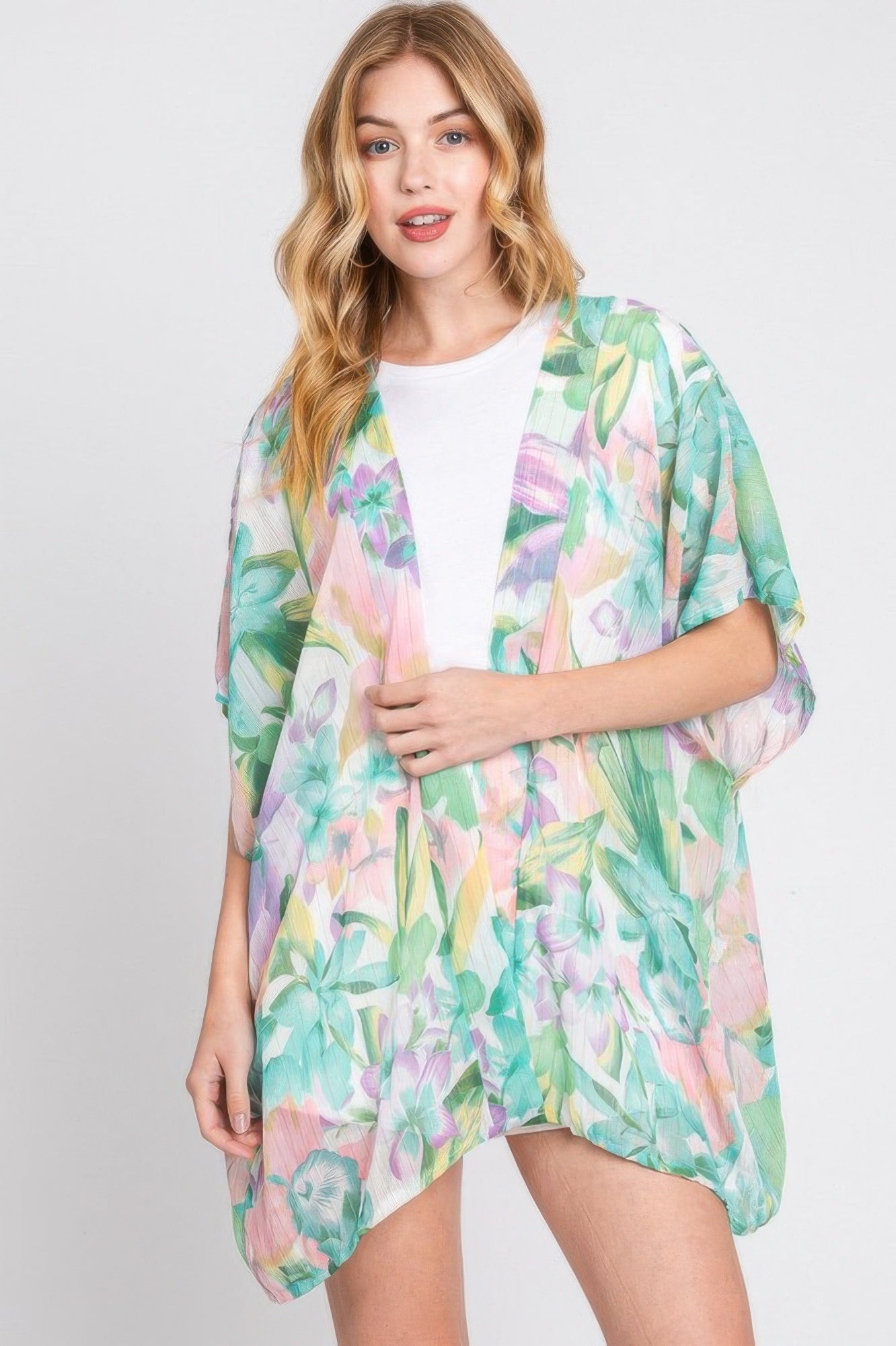 Floral Print Cover-up