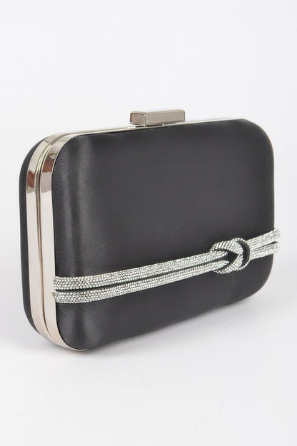 Satin Frame Party Clutch
