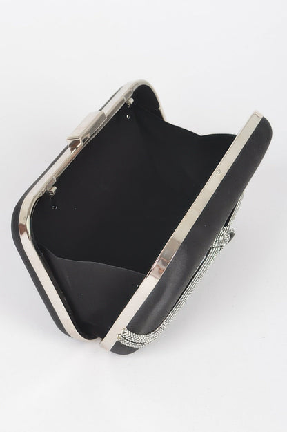 Satin Frame Party Clutch