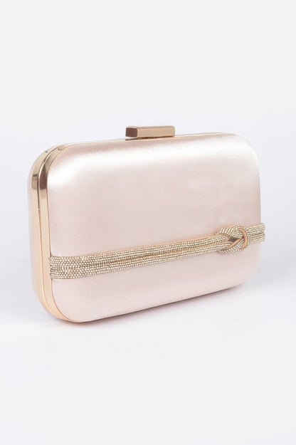 Satin Frame Party Clutch