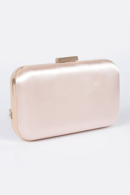 Satin Frame Party Clutch