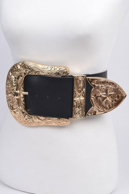 Bulky Buckle Belt
