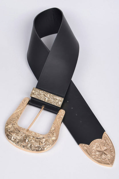 Bulky Buckle Belt