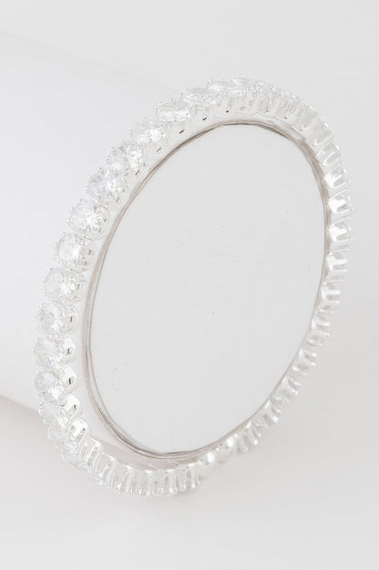 Classic Rhinestone Cuff Bracelet