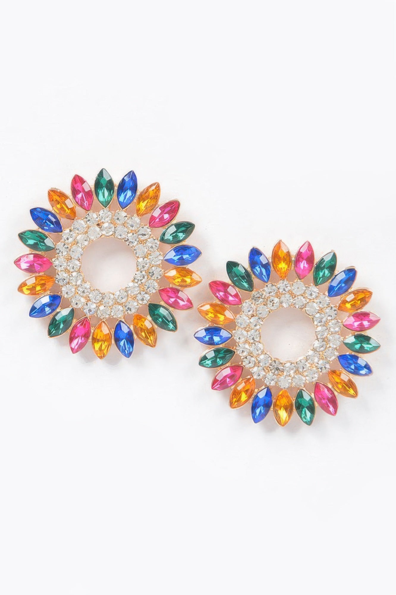 Rhinestone Stud Earring
