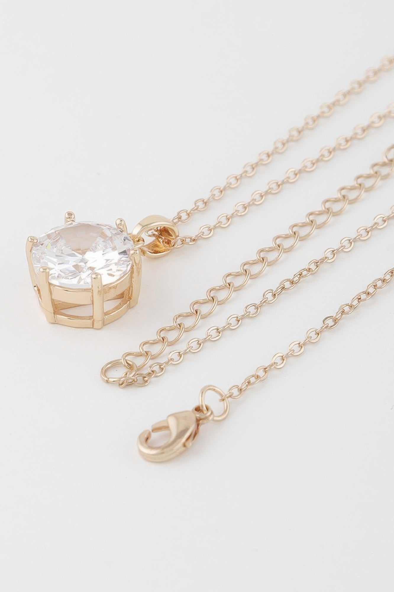 Classic Rhinestone Chain Necklace