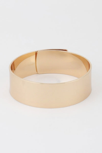 Shiny Toggle Cuff Bracelet