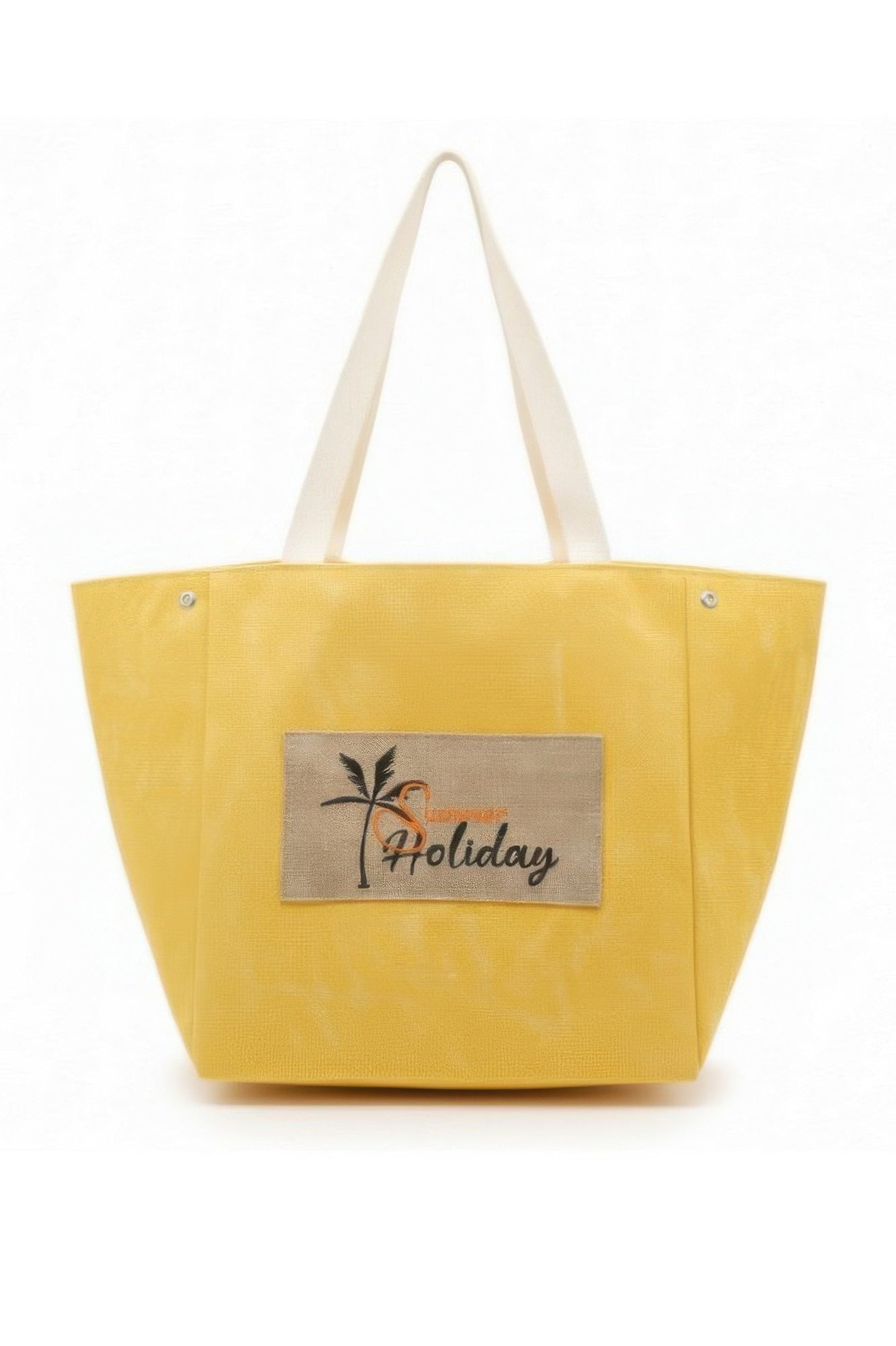 2 In 1 Shoulder & Bucket Style Vintage Canvas Tote