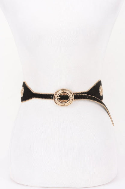 Scalloped Edge Concho Belt