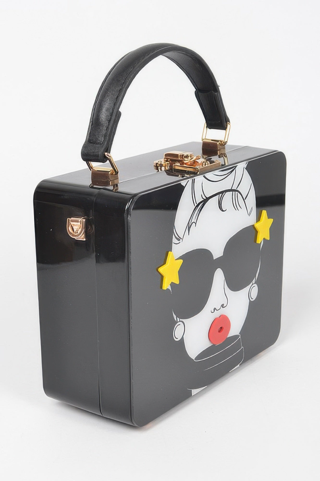 Pop Star Acrylic Box Clutch