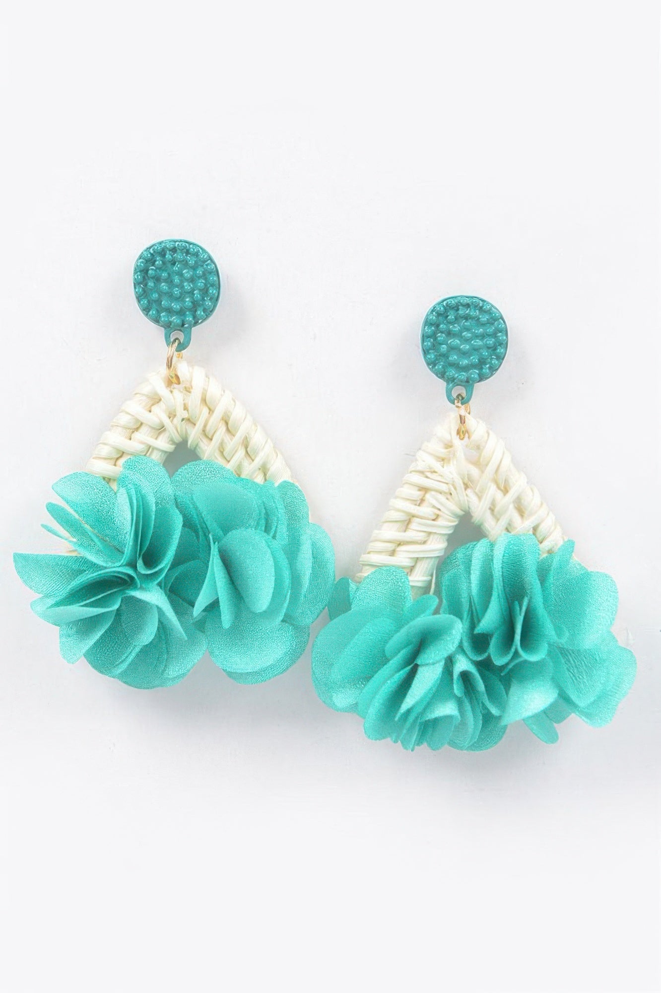 Flower Bamboo Earring