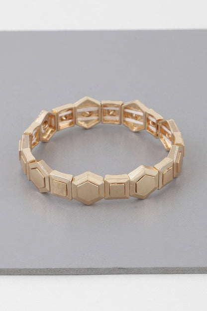 Solid Geometric Bracelet