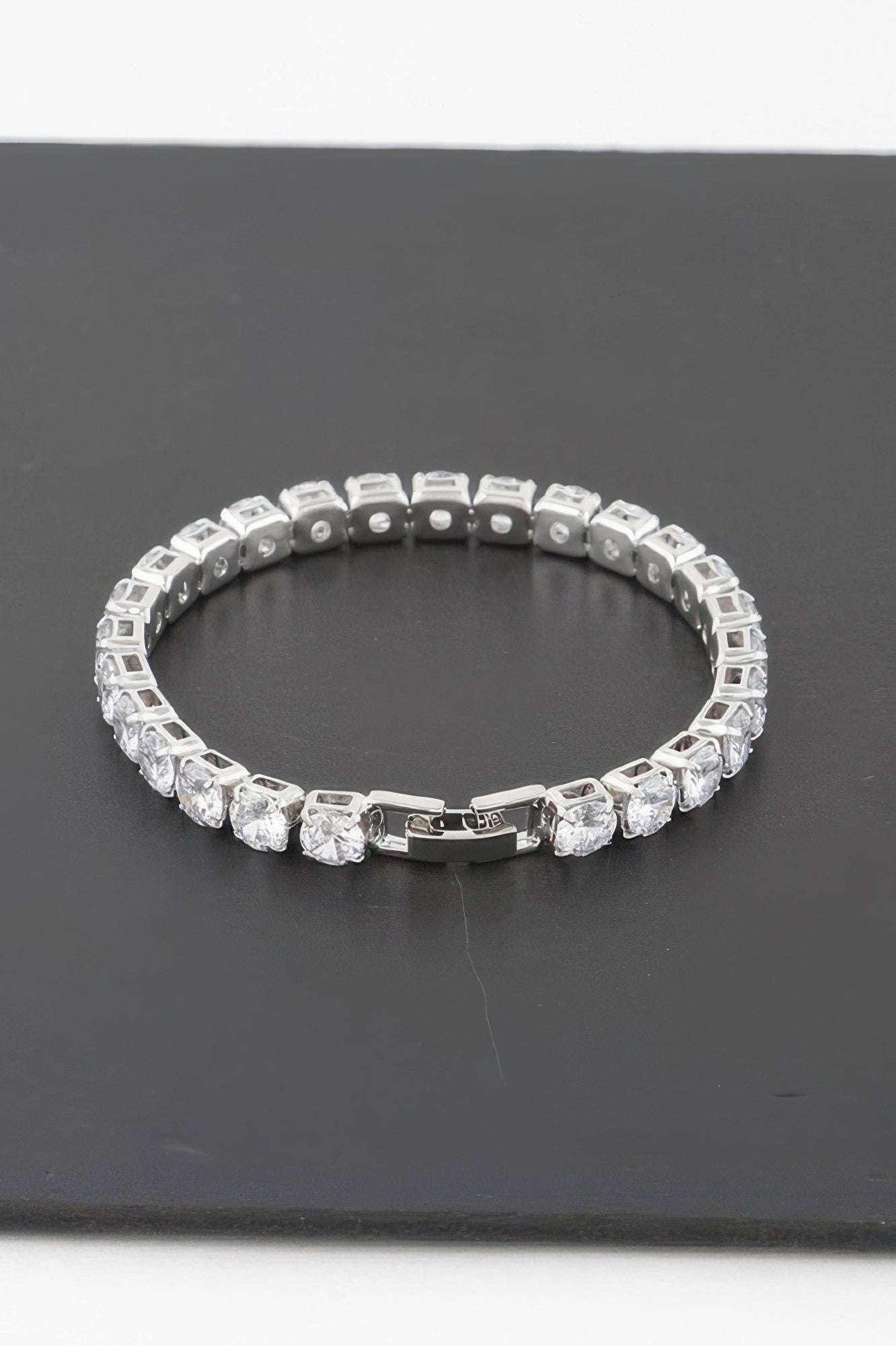Jeweled Rhinestone Clasp Bracelet