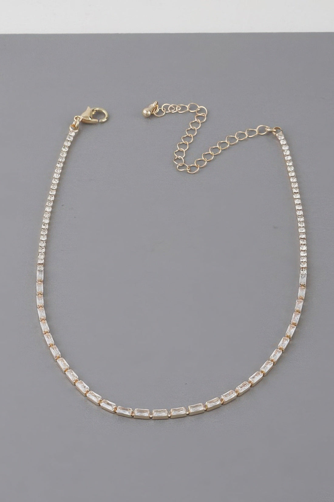 Cubic Crystal Jewel Necklace