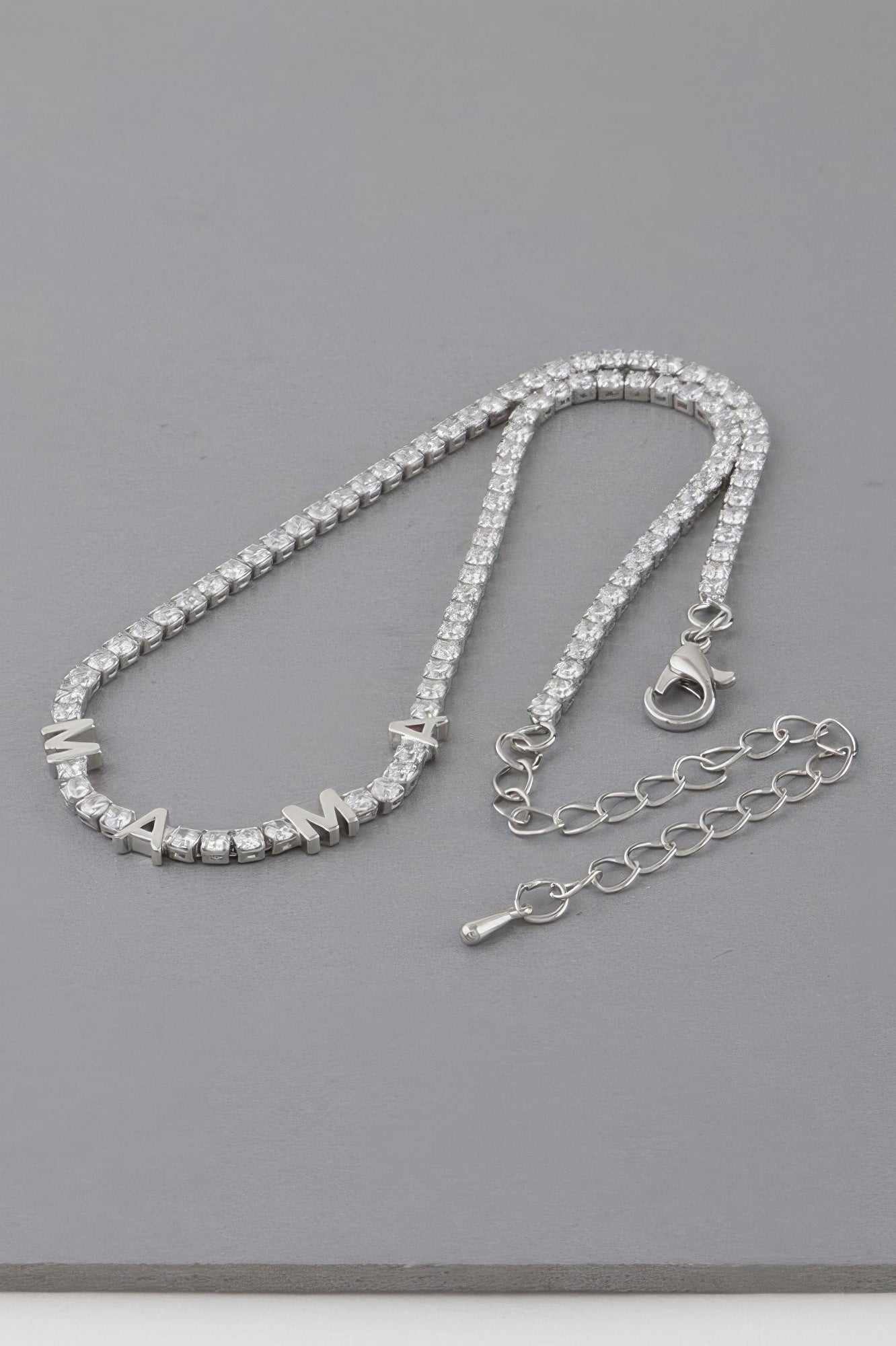 Jeweled Mama Adjustable Necklace