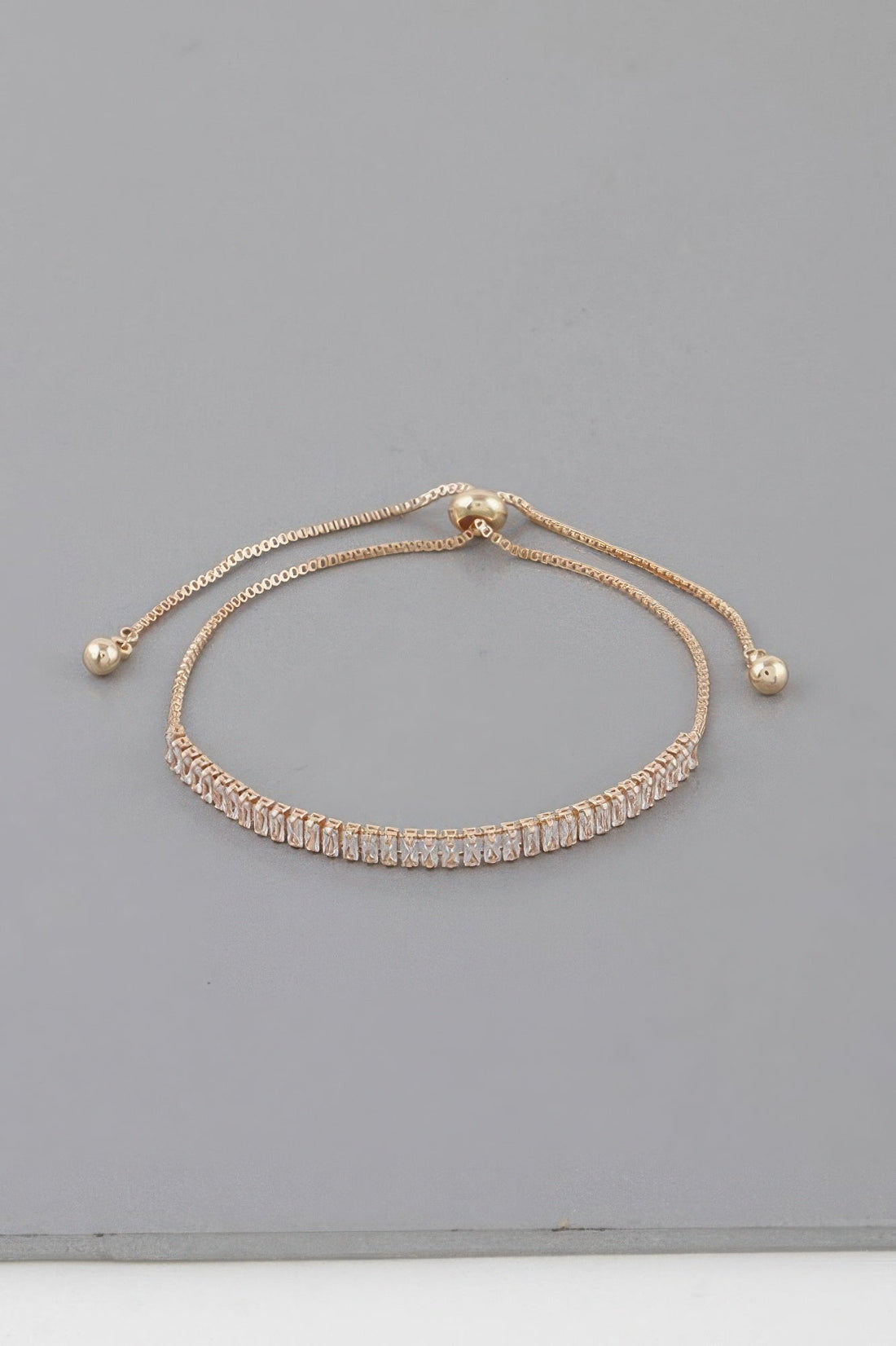 Classic Rhinestone Adjustable Bracelet