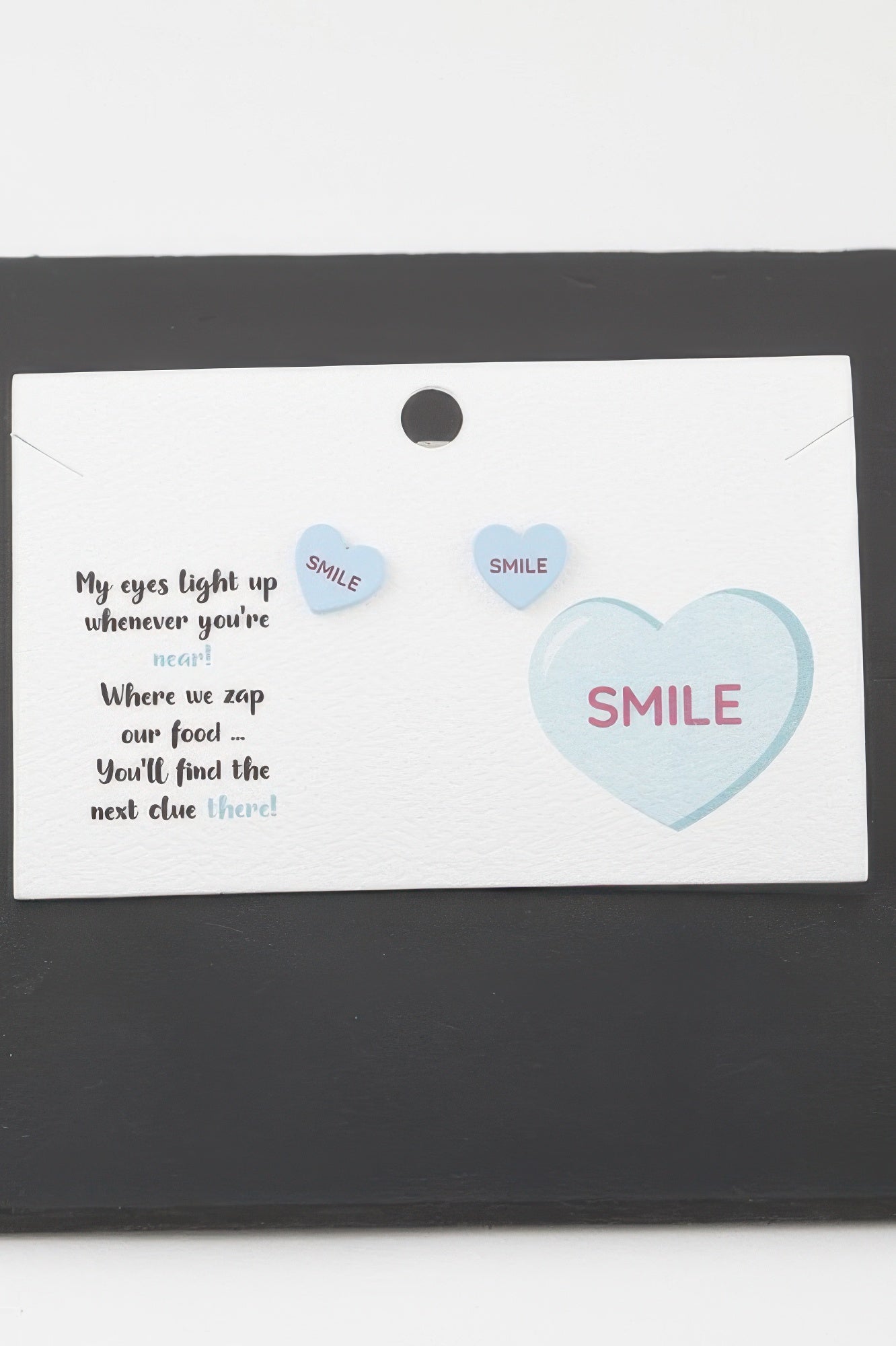 Smile Heart Stud Earrings