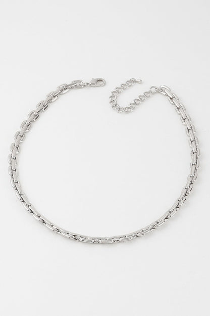 Solid Link Chain Necklace
