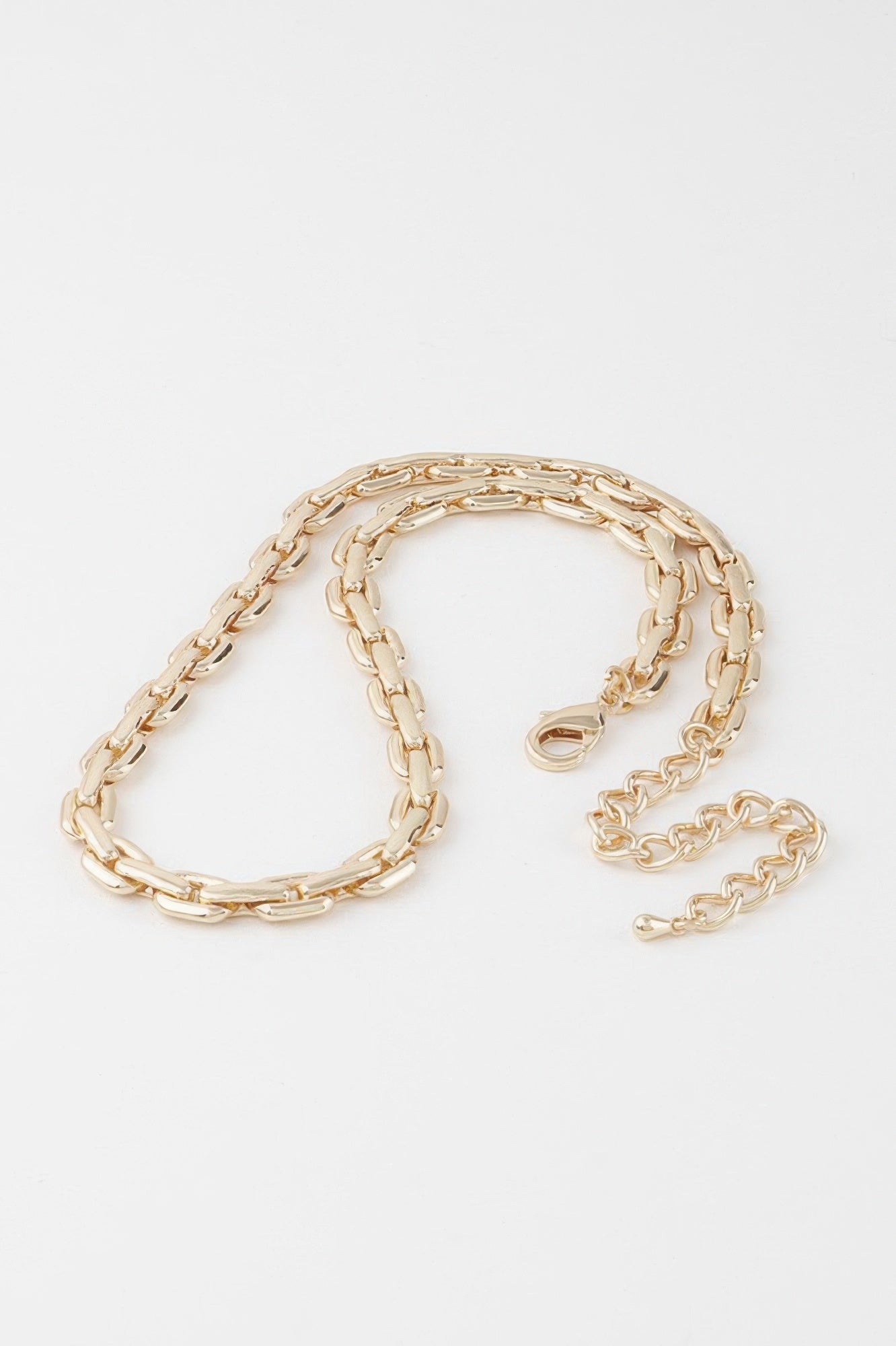 Solid Link Chain Necklace