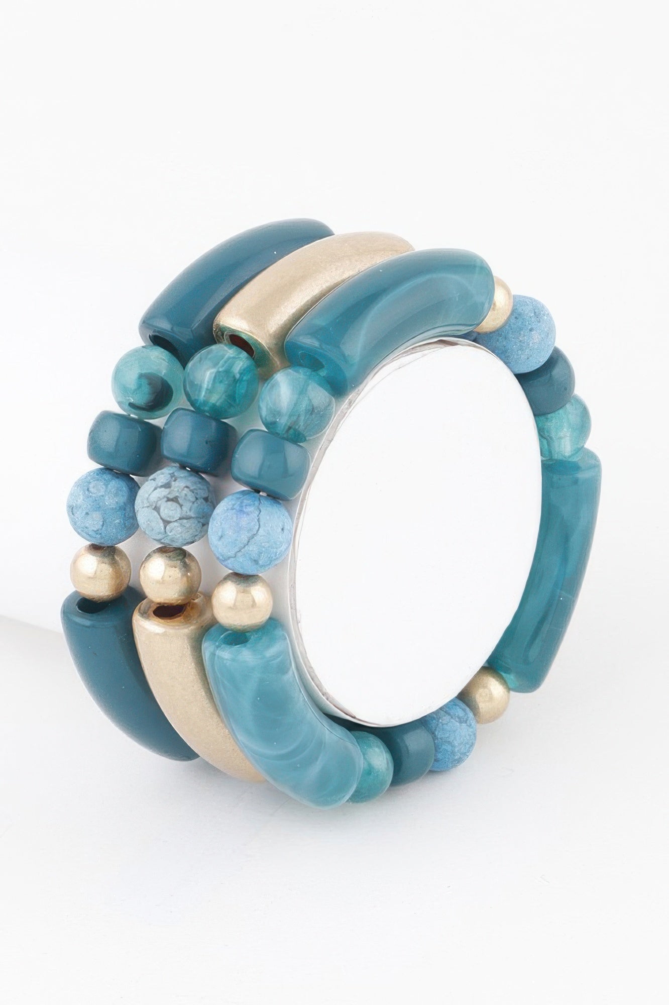 Two Toned Bead Bracelet