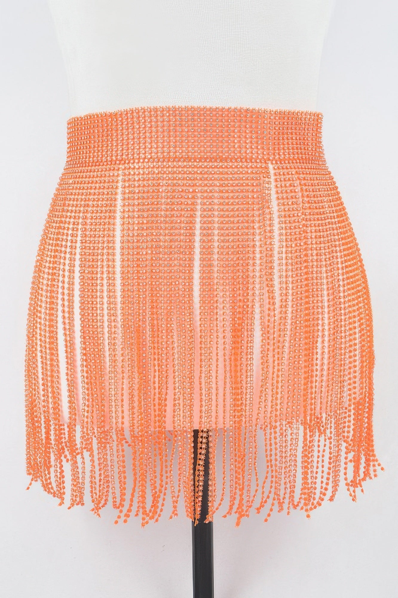 Rhinestone Fringe Belt