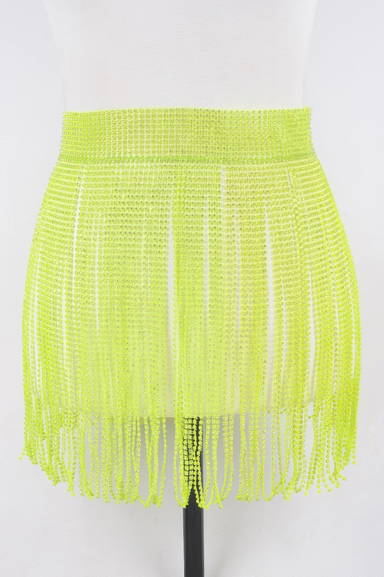 Rhinestone Fringe Belt