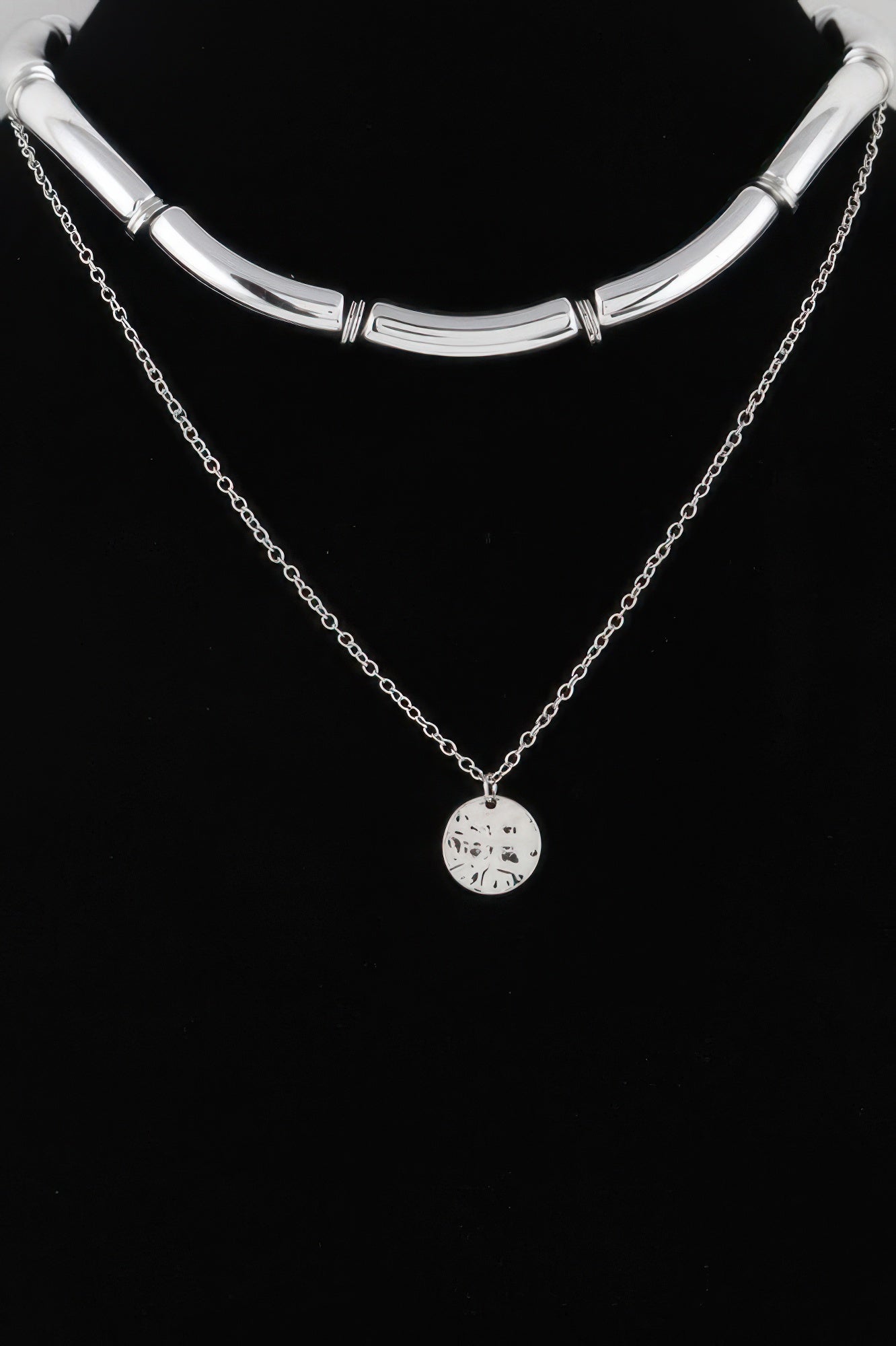 Double Layered Chain Necklace
