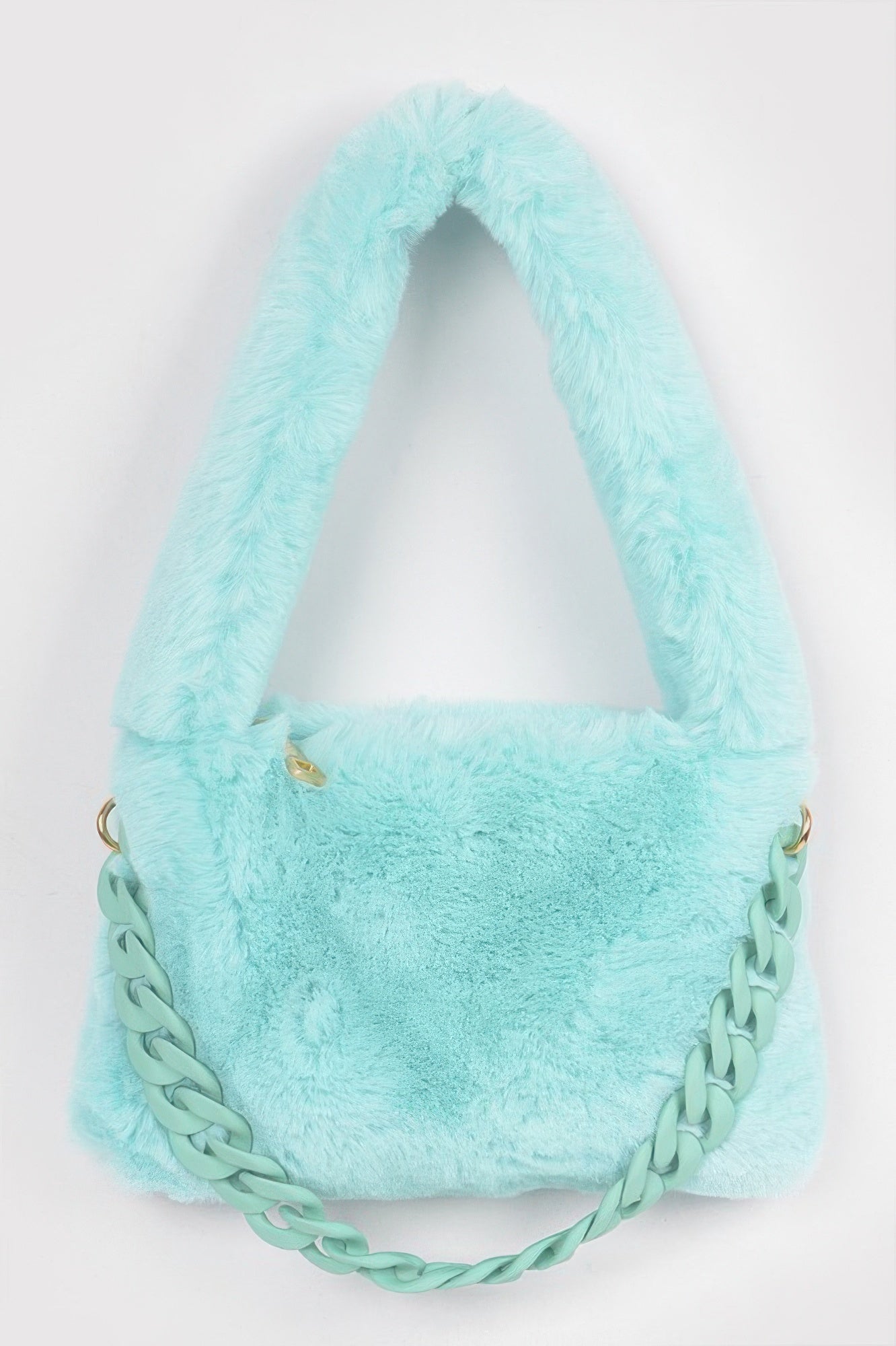Faux Fur Shoulder Bag