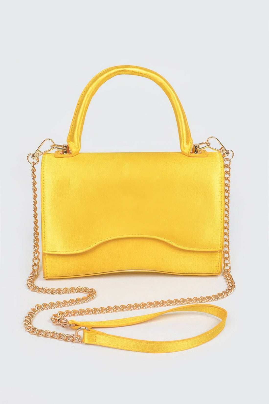 Shiny Chain Crossbody Bag