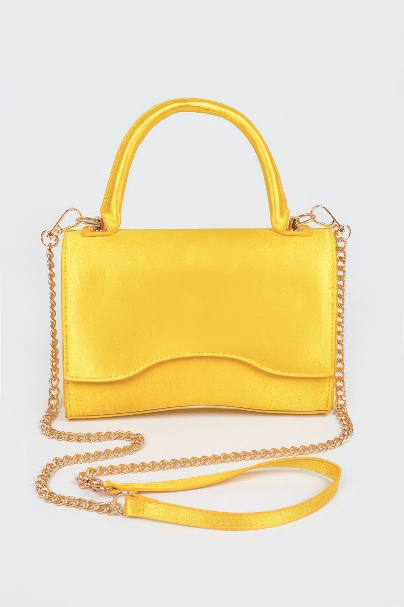 Shiny Chain Crossbody Bag