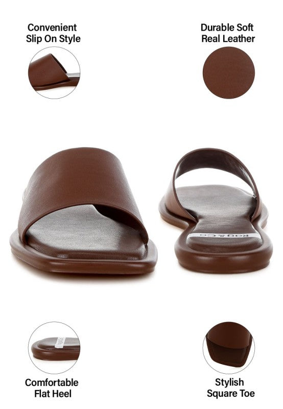 Winona Comfortable Square Toe Flats