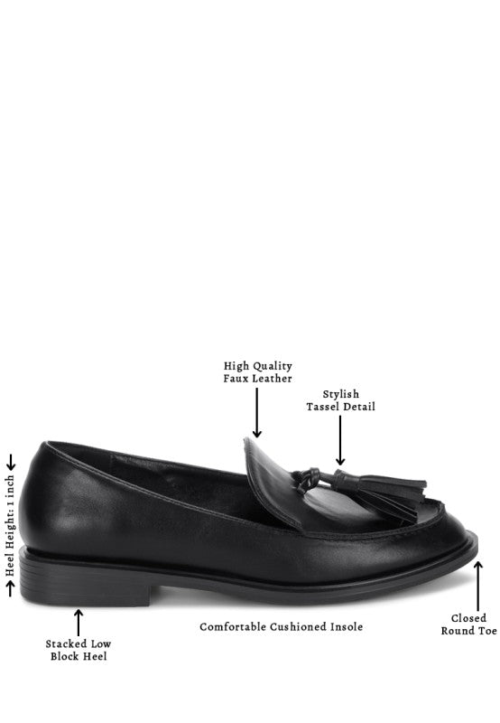 Atilia Tassel Detail Loafers