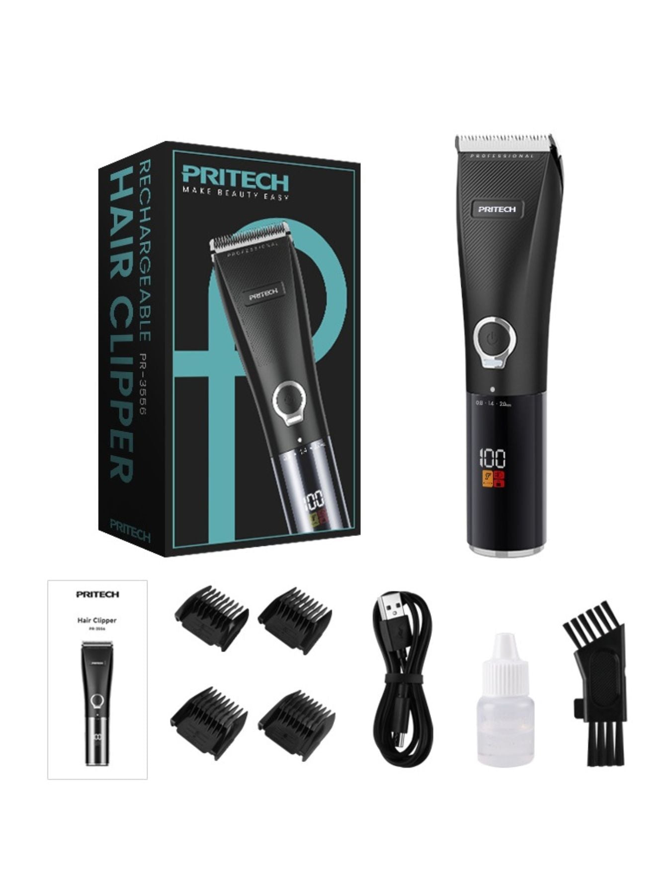 Rechargeable Hair Clipper - Loving It Shop