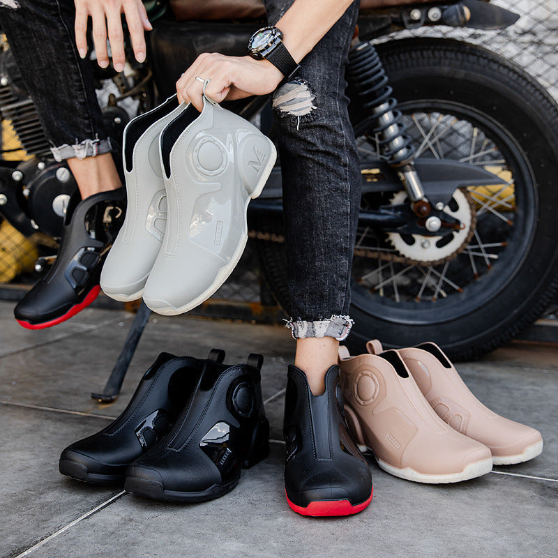 Motorcycle Rain Boots Men&