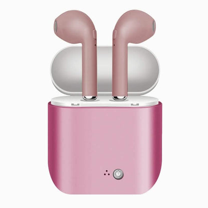 Metallic Wireless Earbuds &amp; Charging Case Set