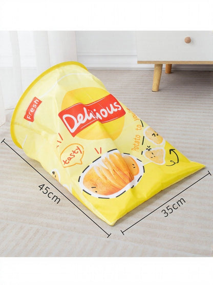 Collapsible Printed Cat Tunnel Toy - Loving It Shop