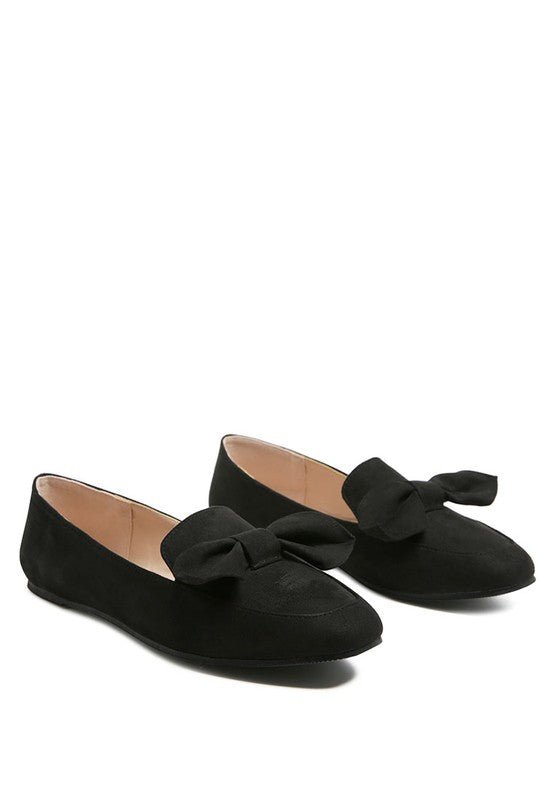 REMEE Front Bow Loafers - Loving It Shop