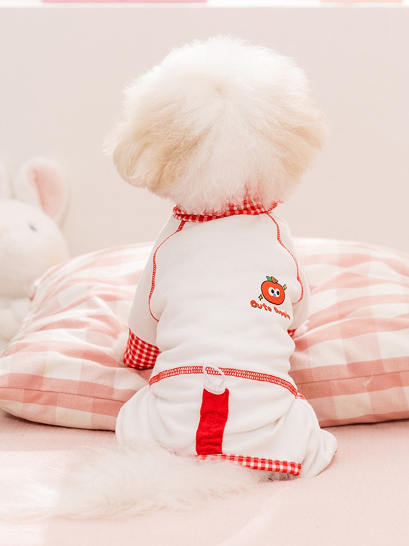 Contrast Soft Pet Pajamas - Loving It Shop