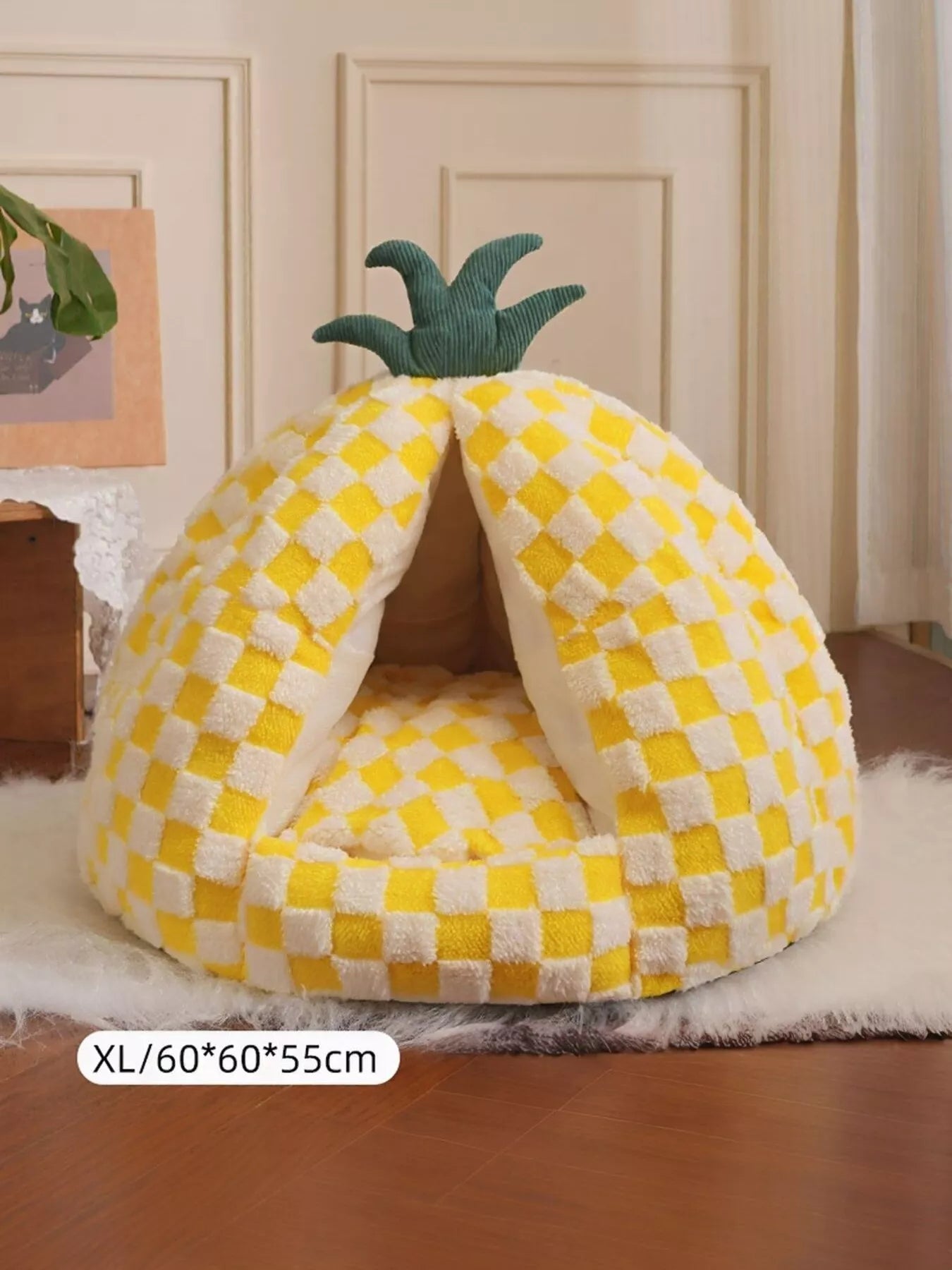 Pineapple Shaped Cozy Pet Nest - Loving It Shop