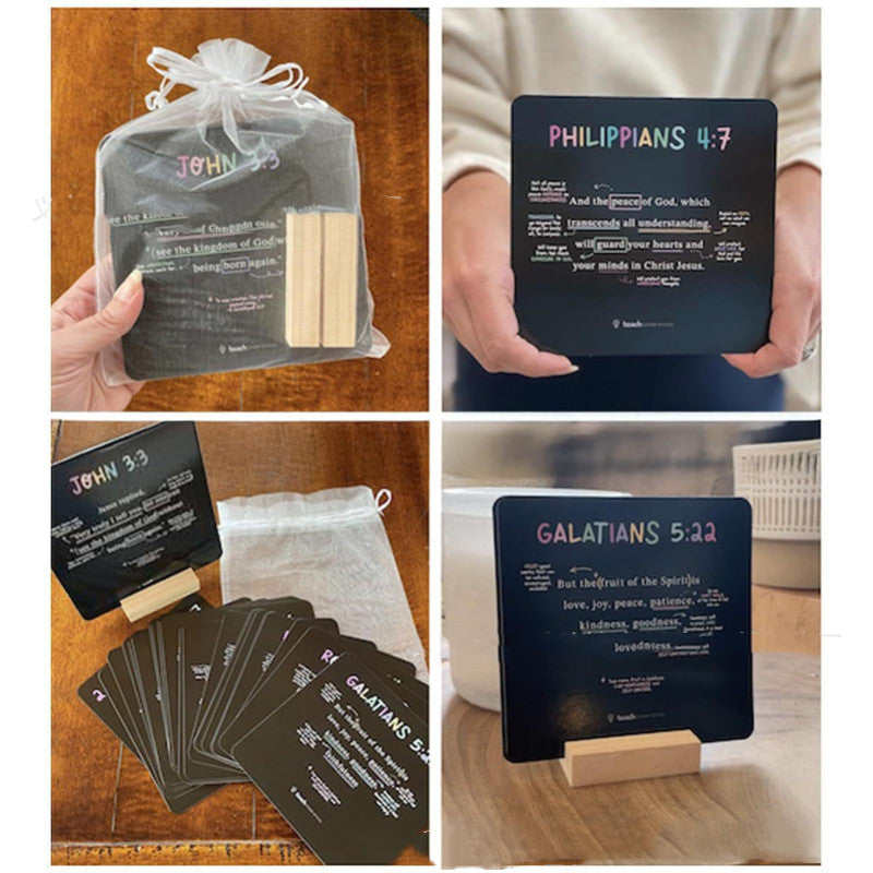 Creative Home 54-Page Scripture Cards Prayer Cards