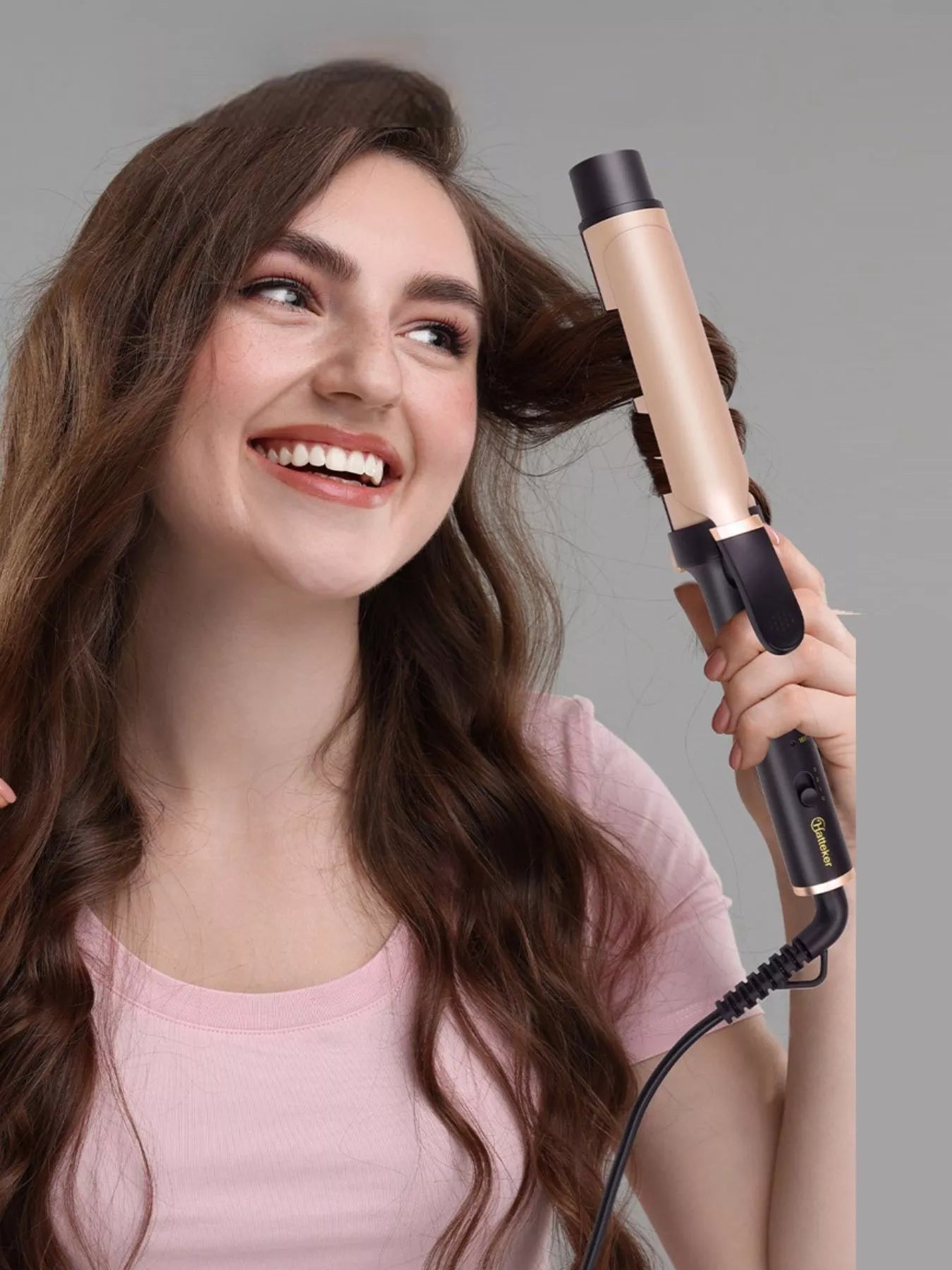Adjustable Temperature Curling Iron - Loving It Shop