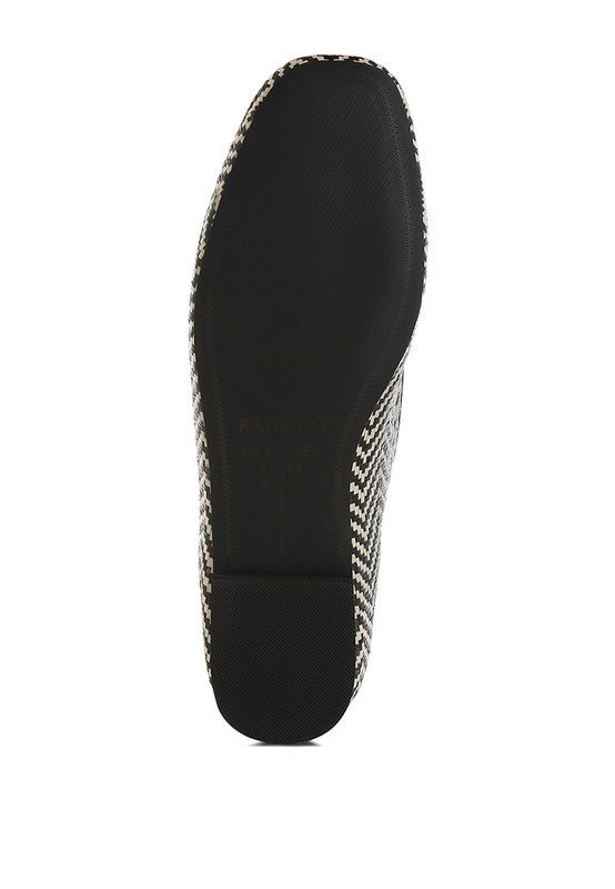 Dara Raffia Tassels Detail Loafers - Loving It Shop